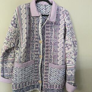 Homemade quilted jacket